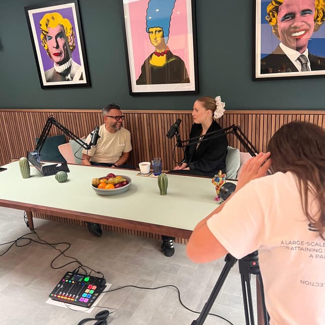 Behind the scenes