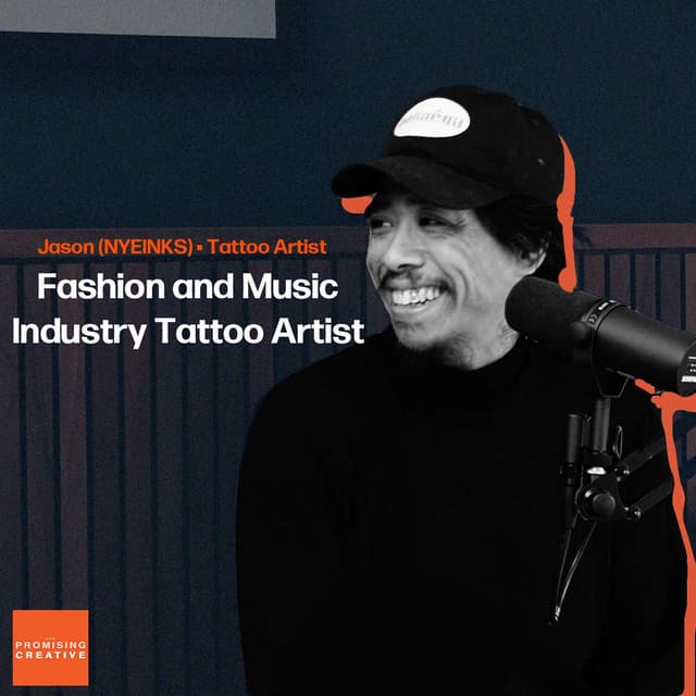 Episode artwork for Ep #6: Jason Anthony Cudapas - Fashion and Music Industry Tattoo Artist