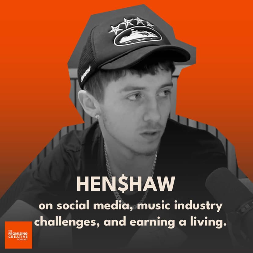 Episode artwork for Ep #22: HEN$HAW on social media, music industry challenges, and earning a living